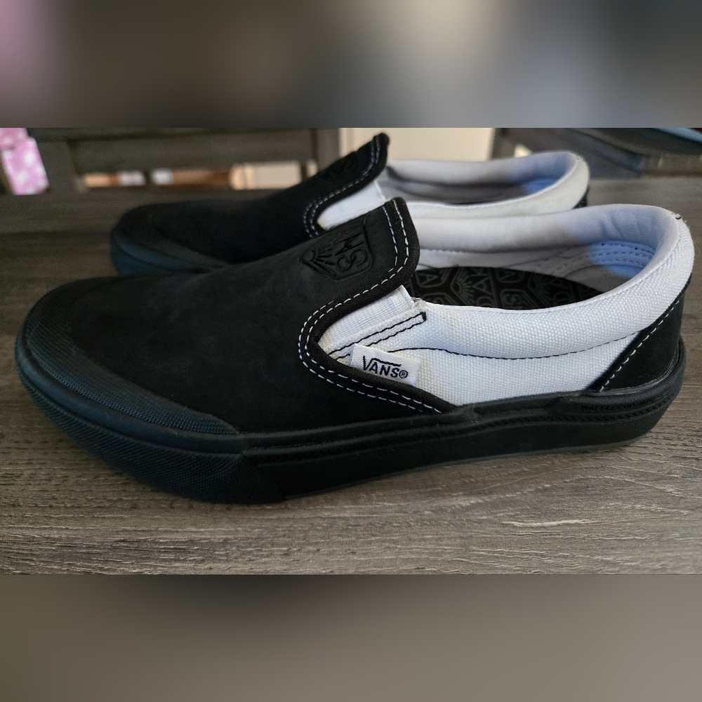 Vans Pro-BMX Pop Cush Slip Ons ; Size 3.5  Mens